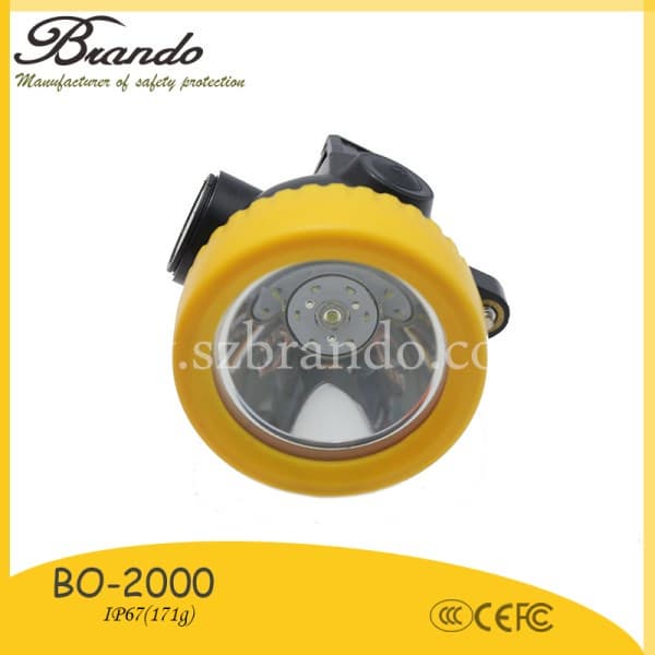High power LED cordless headlamp for mining industry